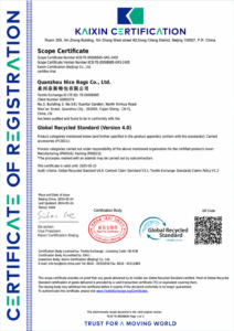 KAIXIN CERTIFICATE