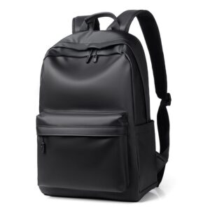 Anti-Theft Water-Resistant USB Outdoor Business Leather Laptop Backpack