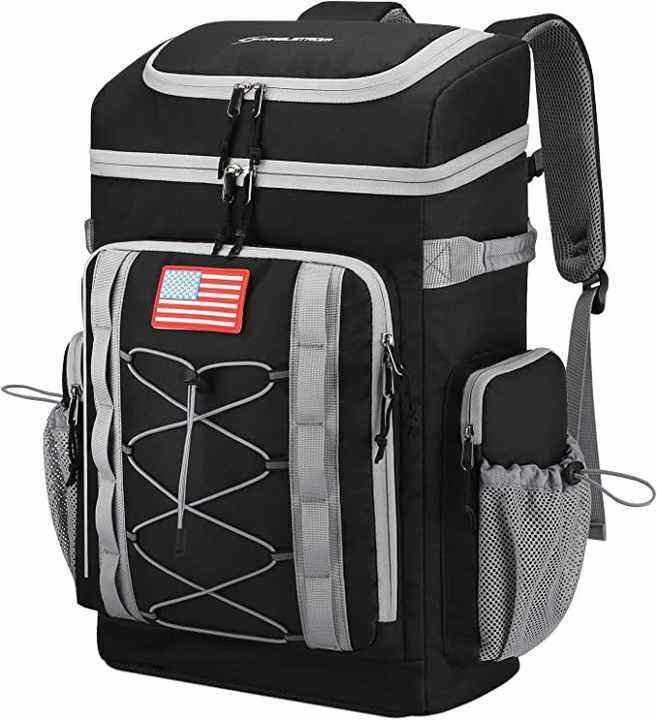 Multifunctional Large Capacity Tactical Cooler BackpackThermal Soft Lunch Ice Bag Picnic Insulated Backpacks for Camping Hiki