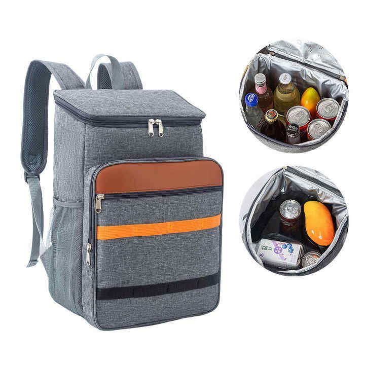 Waterproof Lightweight Thermal Insulation Backpack Large Leak-Proof Soft Insulated Picnic Lunch Bags Cooler