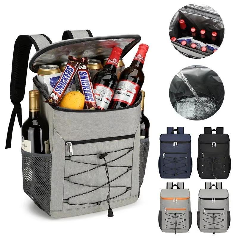 Custom Oxford Waterproof Lunch Bag Picnic Insulating Backpacks New Design Convenient Insulated Tactical Cooler Bag