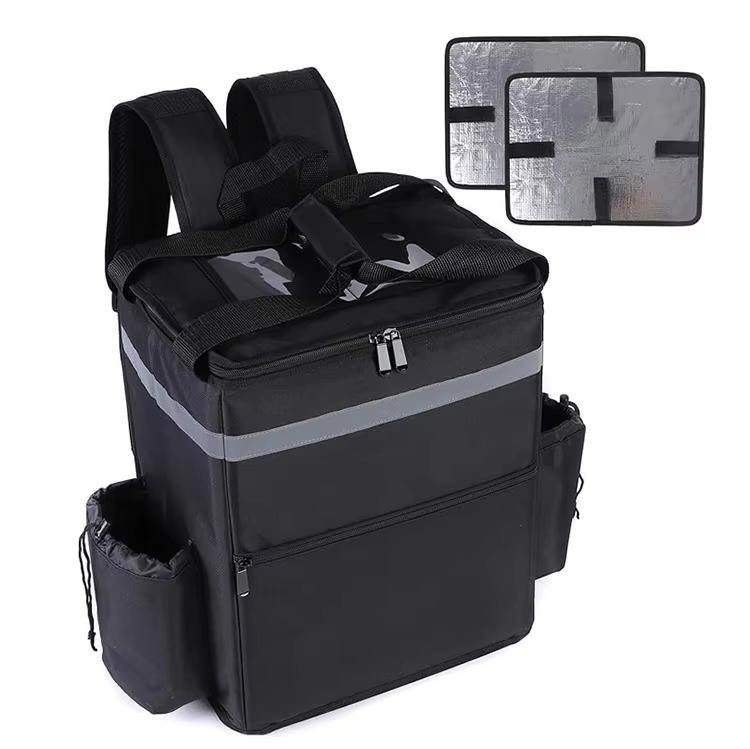 Custom Large Capacity Double Layer Insulated Lunch Bag Eco-Friendly Oxford Cooler for Outdoor Camping Picnic