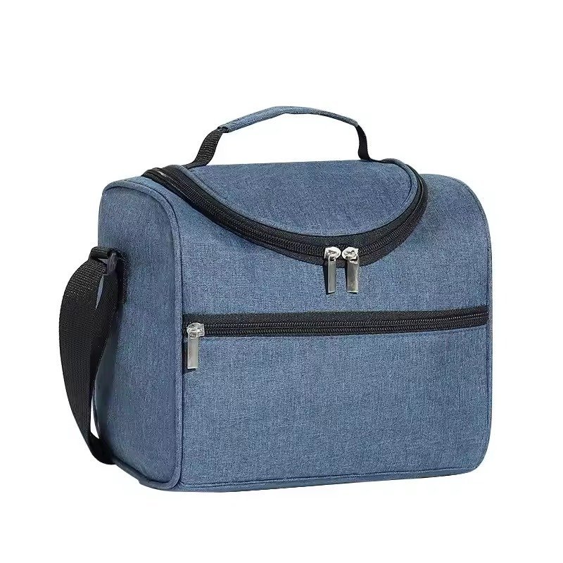 Insulated Lunch Bag Thicken Oxford Aluminum Foil Insulation Picnic Camping Oxford Fresh-keeping Food Cooler
