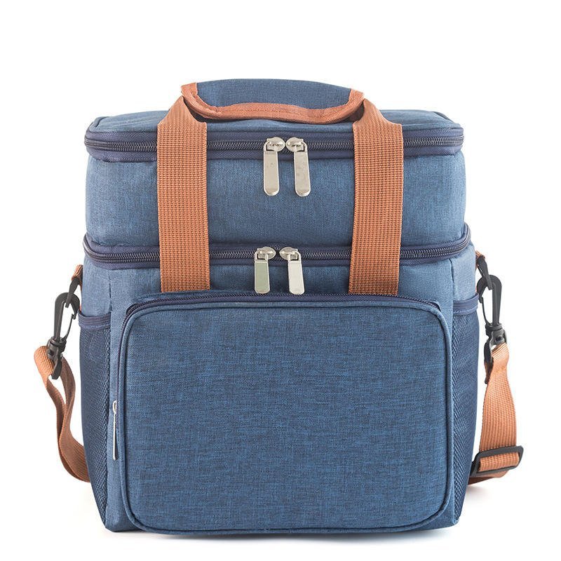 Reusable Thermal Insulated Fresh-keeping Lunch Cooler Bags Backpack Insulation Outdoor Picnic Beach Bag