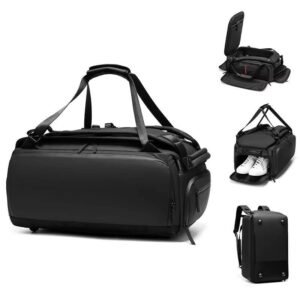 Waterproof Large Capacity Shoe Compartment Multi-function Sports Travel Duffel Backpack