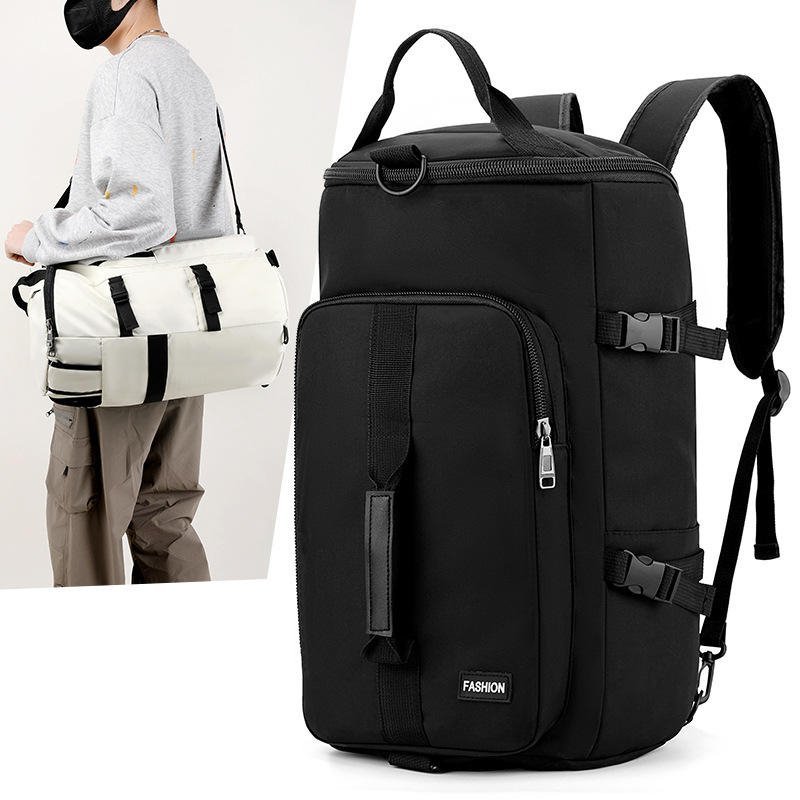 Oxford Nylon Waterproof Large Capacity Lightweight Multi-function Duffel Backpack