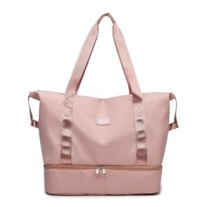 Lightweight Short Trip Travel Bag Tote Trolley Sleeve Multi-function Storage Gym Weekender Sports Handbag
