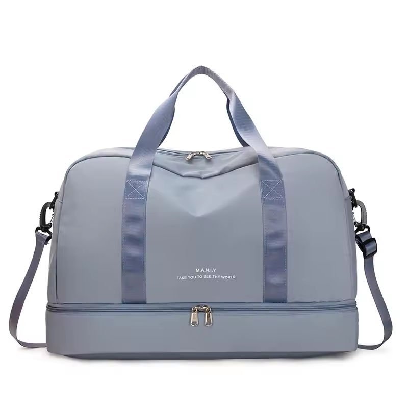 Waterproof Large Capacity Shoe Compartment Lightweight Multi-function Gym Travel Tote Bag