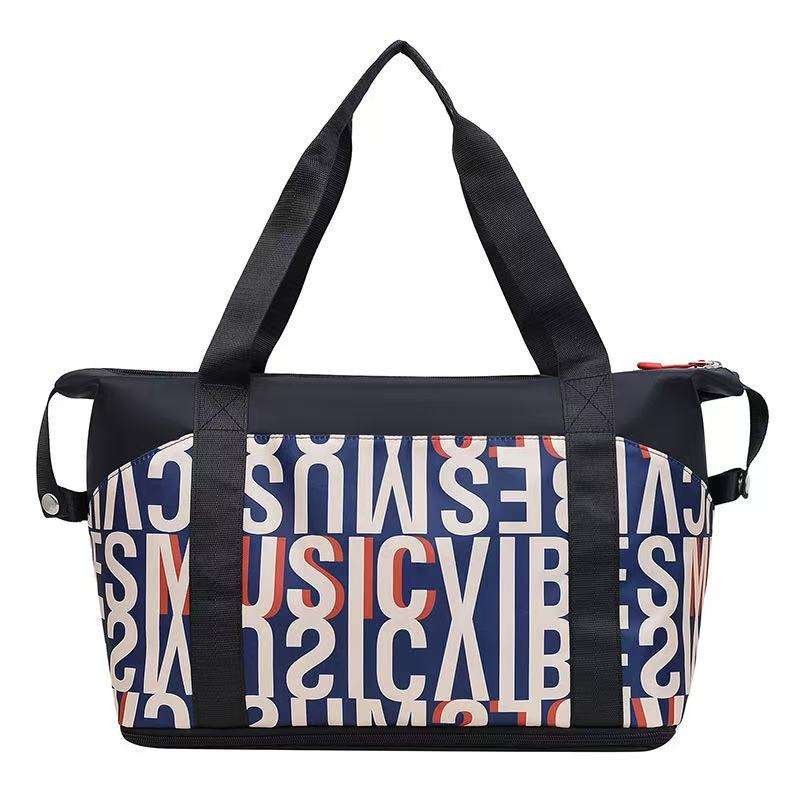 Waterproof Large Capacity Foldable Dry Wet Separation Lightweight Multi-function Travel Tote Bag