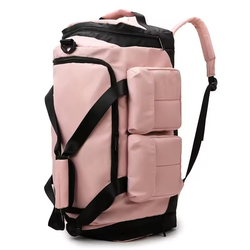 Large Capacity Heavy Duty Dry Wet Separation Waterproof Gym Fitness Bag Weekender Travel Duffel Backpack