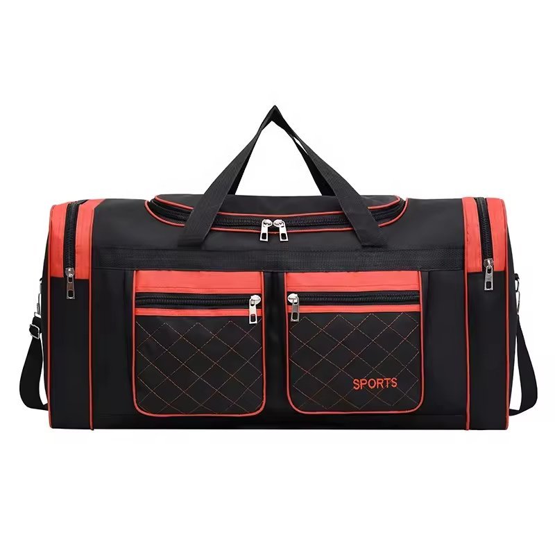 Water-Resistant Oxford Weekend Travel Duffel Bag