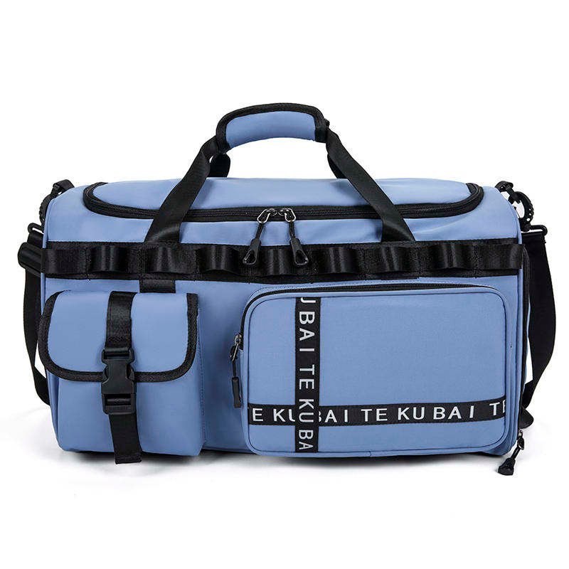 Waterproof Dry Wet Separation Oxford Sports Travel Shoulder Duffel Bag