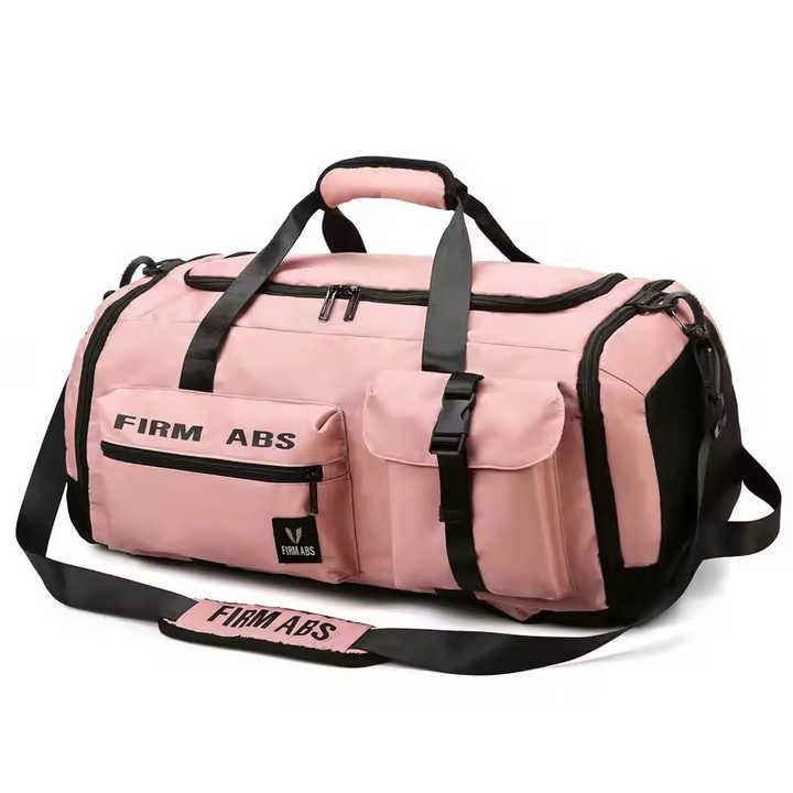 Waterproof Dry Wet Separation Nylon Sports Travel Duffel Bag
