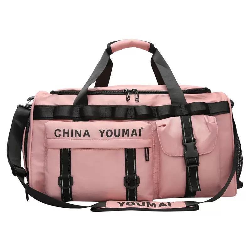 Waterproof Shoe Compartment Nylon Weekend Travel Lightweight Duffel Bag