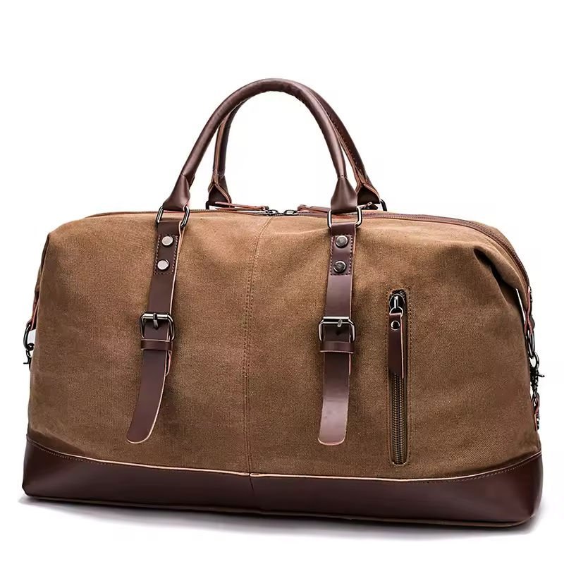 Waterproof Canvas Weekend Travel Carry-On Duffel Bag