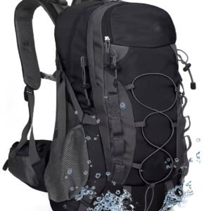 Water-Resistant Polyester Camping Backpack