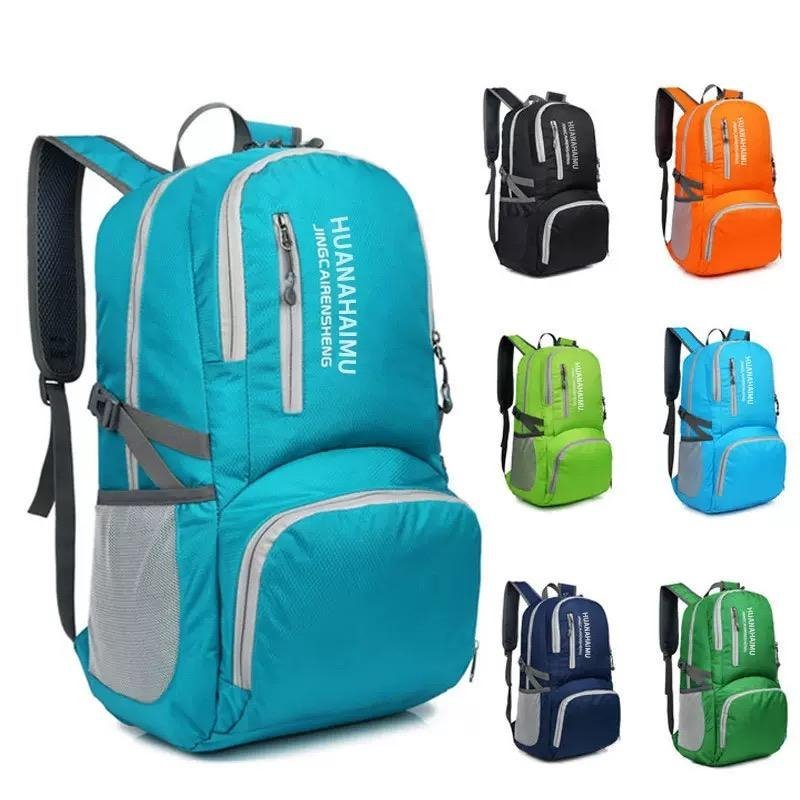 Custom Waterproof Nylon Cycling Backpack Foldable