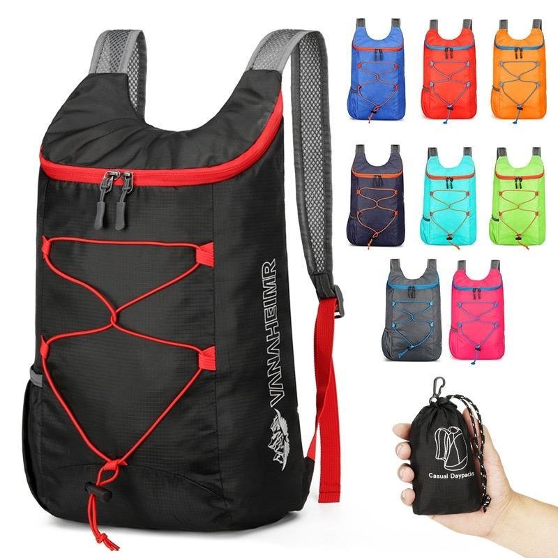 Custom Waterproof Polyester Cycling Backpack Foldable
