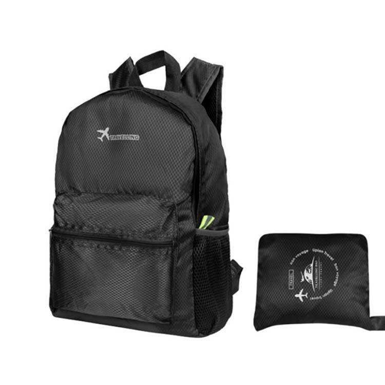 Custom Waterproof Nylon Travel Backpack Foldable