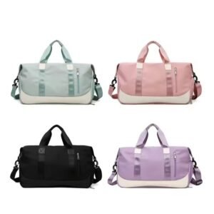 Shoe Compartment Large Capacity Oxford Yoga Gym Bag