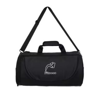 Travel Shoe Compartment Oxford Gym Duffel Bag