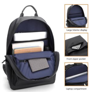 Anti-Theft Water-Resistant USB Outdoor Business Leather Laptop Backpack product view