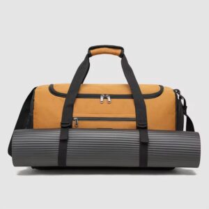 Waterproof Shoe Compartment Canvas Sports Travel Duffel Bag - product image