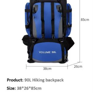 Waterproof 90L Nylon Camping Backpack - product image