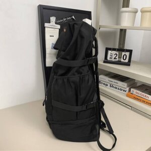 Water-Resistant Large Capacity Modern Outdoor Travel Oxford Roll Top Backpack product view