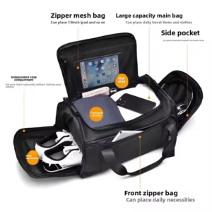 Waterproof Shoe Compartment Oxford Business Travel Duffel Bag - product image
