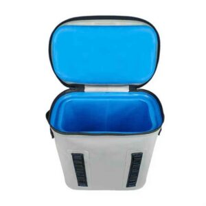 Custom Large Lunch Cooler Bag for Work Double Deck Leakproof Insulated Soft for Oxford Cloth Bags - product image