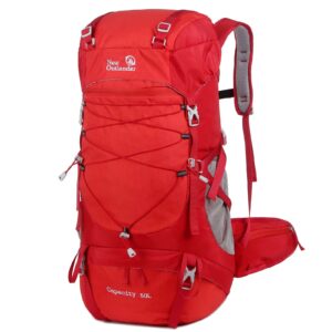 Waterproof 50L Nylon Camping Backpack - product image