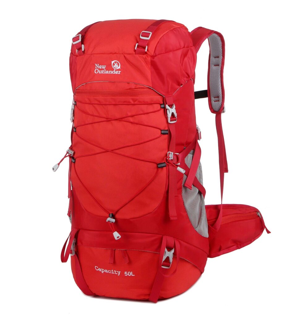 Waterproof 50L Nylon Camping Backpack - product image