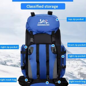Waterproof 90L Nylon Camping Backpack - product image
