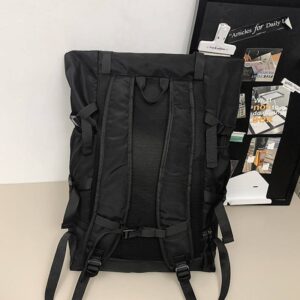 Water-Resistant Large Capacity Modern Outdoor Travel Oxford Roll Top Backpack product view