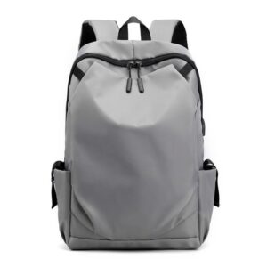 Anti-Theft Water-Resistant USB Modern Business Nylon Laptop Backpack product view