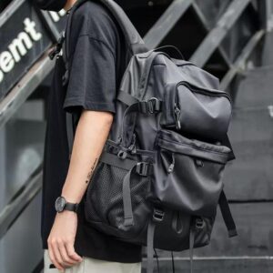 Anti-Theft Water-Resistant Modern Outdoor Travel Oxford Laptop Backpack product view