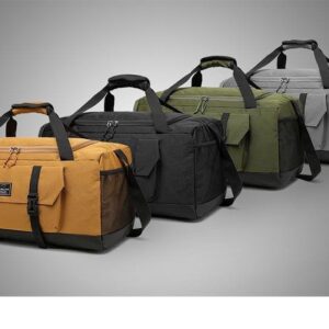 Waterproof Shoe Compartment Canvas Sports Travel Duffel Bag - product image