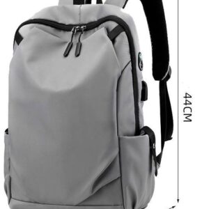 Anti-Theft Water-Resistant USB Modern Business Nylon Laptop Backpack color option
