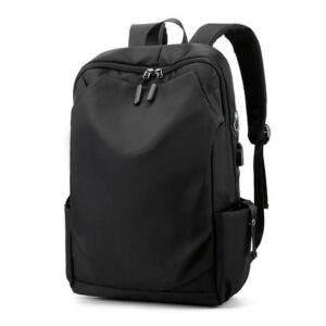 Anti-Theft Water-Resistant USB Modern Business Nylon Laptop Backpack color option