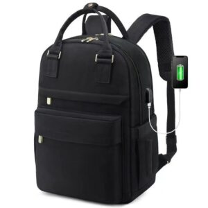 Anti-Theft Large Capacity USB Modern Business Oxford Laptop Backpack color option