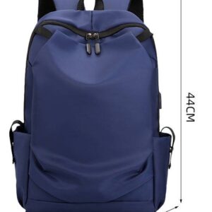 Anti-Theft Water-Resistant USB Modern Business Nylon Laptop Backpack color option