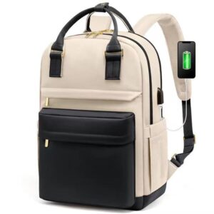 Anti-Theft Large Capacity USB Modern Business Oxford Laptop Backpack color option
