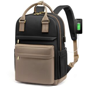 Anti-Theft Large Capacity USB Modern Business Oxford Laptop Backpack color option