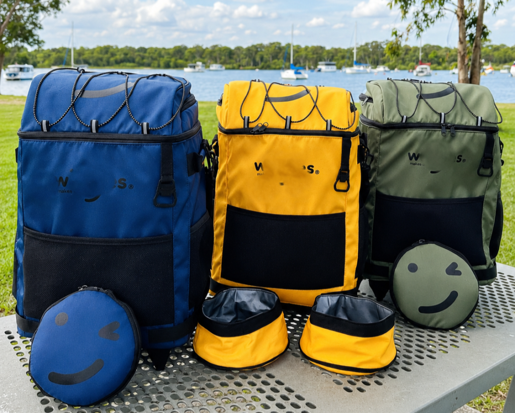 Custom insulated cooler bag trolley