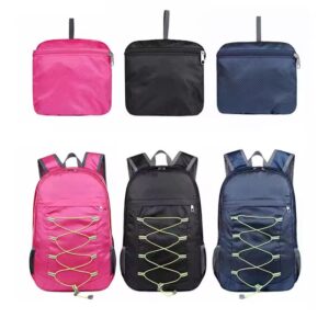 Custom Foldable Nylon Hiking Backpack 20-37L – Packable Waterproof Outdoor Daypack - Image 6