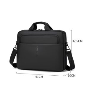 Water-Repellent Multi-Compartment Business Laptop Briefcase - Image 7