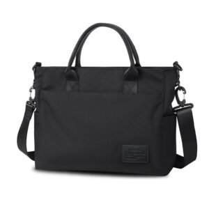 CORDURA Nylon Briefcase with Genuine Leather Handles - Image 1