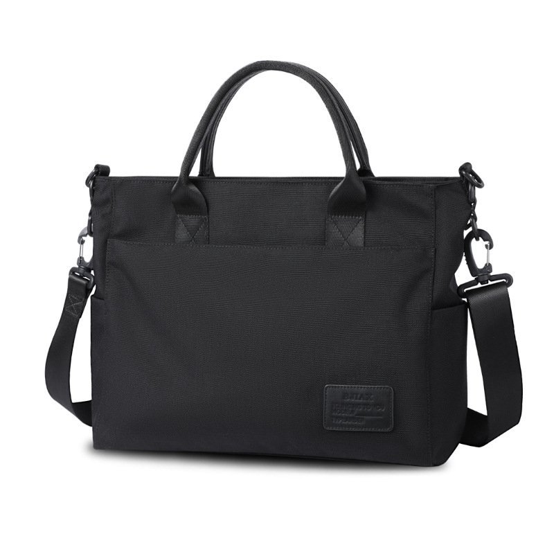 CORDURA Nylon Briefcase with Genuine Leather Handles