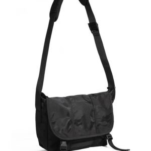 Anti-Theft Camo Nylon Messenger Bag with Tablet Sleeve - Image 3